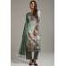 ZACF-33 Pista green printed designer salwar kameez