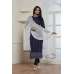 Navy Blue Pakistani Designer Salwar Suit