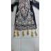 Navy Blue Embroidered Suit Pakistani Designer Salwar Kameez