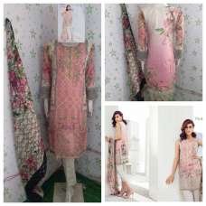 Pink Pakistani Lawn Readymade Salwar Suit 