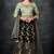 MINT & BLACK EMBROIDERED WEDDING LEHENGA CHOLI