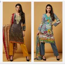 GOLD OR GREY SALWAR SUITS