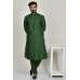 Green Designer Pakistani Men's Kurta Pajama