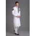 WHITE COMFORTABLE AND STYLISH PAKISTANI EID KURTA SALWAR 