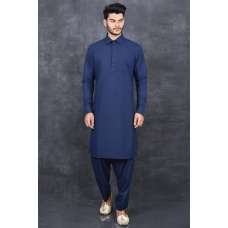 NAVY BLUE READYMADE GENTS KURTA SALWAR