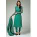 Aqua Marine Green Straight Cut Pakistani Casual Suit