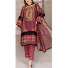 Multi Colour Printed Readymade Pakistani Suit