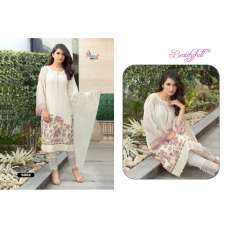 6002 WHITE DECENT GEORGETTE PAKISTANI STYLE SUIT 