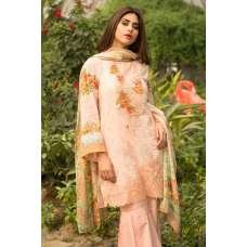 PEACH SPRING SUMMER LAWN EMBROIDERED READY MADE SUIT