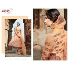 6201 PEACH KIMORA HEER CAMBRIC COTTON SALWAR KAMEEZ SUIT