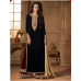 ZM2507 Black MAISHA MASKEEN VELVET SUIT.