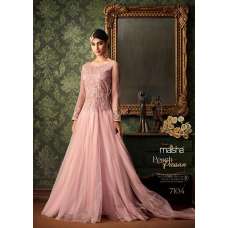 New Pink Indian Wedding Party Bridesmaid Designer Gown