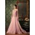 New Pink Indian Wedding Party Bridesmaid Designer Gown