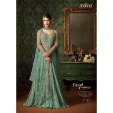  Green Indian Wedding Party Bridesmaid Designer Gown (3 weeks delivery)