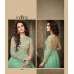 MA-2203 Mint Green with Beige Maskeen Maisha Crush Anarkali Grown