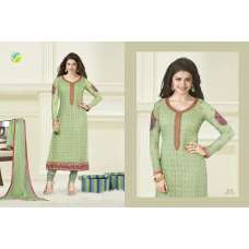 MINT GREEN KASEESH PARTY WEAR SHALWAR KAMEEZ 