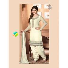 WHITE KASEESH PRACHI PARTY WEAR SHALWAR KAMEEZ COLLECTION