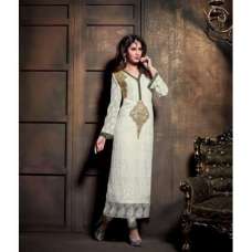 MA2106 Brilliant White DEBONAIR WITH MASKEEN WEDDING WEAR DESIGNER DRESS