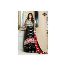 Black  AYESHA TAKIA "HUSAN" WEDDING WEAR DESIGNER SEMI STITCHED DRESS