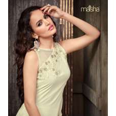 MA2202 White Maskeen Maisha Crush Dress