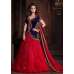 MP21001 Blue With Red Mohini Princess Wedding Wear