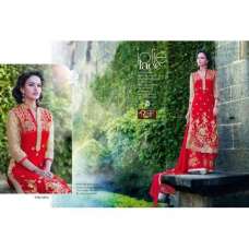 Red ROLEX PALAZZO PARTY WEAR DESIGNER DRESS