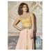 5130 BEIGE AND YELLOW HEROINE PRIYANKA CHOPRA A-LINE SUIT WITH SKIRT