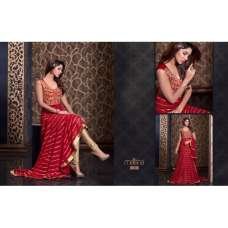 MS2306 - RED MAISHA HARMAN PARTY WEAR SUIT