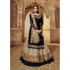 BLACK INDIAN WEDDING LEHEGNA SUIT