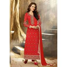 Stunning Red Aarya Party Wear Georgette Salwar Kameez 