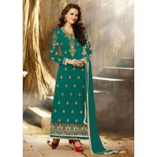 Stunning Peacock Aarya Party Wear Georgette Salwar Kameez 