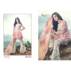 PINK AND WHITE RANGREZ MARIA B SALWAR SUIT