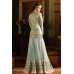 S-62 SEA BLUE SYBELLA ANGELLIQUE WEDDING WEAR DRESS