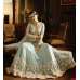 S-62 SEA BLUE SYBELLA ANGELLIQUE WEDDING WEAR DRESS