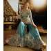 S-66 BLUE SYBELLA ANGELLIQUE WEDDING WEAR DRESS