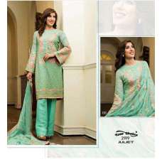 BISCAY GREEN MEHWISH HAYAT PAKISTANI INSPIRED SALWAR KAMEEZ