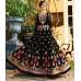 BLACK EMBROIDERED EVENING AND WEDDING WEAR ANARKALI GOWN